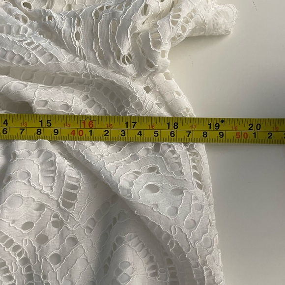 Lilly Pulitzer White Off Shoulder Dress - Picture 10 of 11